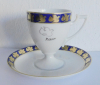 Espressotasse Mokkatasse Königl. pr Tettau Pablo Homage Collection Picasso Taube