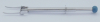 Abstreifgabel / Abstoßgabel mit türkisfarbener Kugel 15,7cm