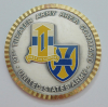 Alte Medaille 21st Theater Army Area Command USA First in Suppport Ø6cm