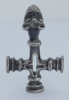Anhänger Wolfskreuz Thor Tors Hammer Silber 925 Norway SE Espeland 3,8cm 12,4g
