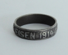 Patriotischer Ring Gold gab ich für Eisen 1914 Reservistika I. WK