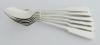 6 große Löffel / Suppenlöffel Auerhahn Spaten versilbert 150 - 19,8cm