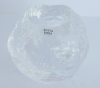 Teelichthalter snowball Kosta Boda Design Ann Wärff Ø8,5 H6,5cm