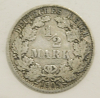 1/2 Mark Deutsches Reich 1905 D Silber 900 2,7g Ø2cm