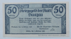 Altes Notgeld Saulgau 50 Pfennig 1918 Kriegsgeld