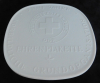 Ehren Plakette 5 Jahre Deutsches Rotes Kreuz DDR Meissen Bisquit 15,6x15cm