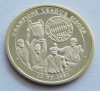 Medaille Gold 585 0,5g FC Bayern München Champions League 2001 Fan Andenken