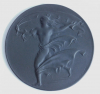 Buderus Eisenguß Relief 1955 Allegorie auf die Hoffnung 1955 Arno Breker 14,3cm