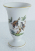 Kleine Miniatur Vase Herend Rothschild 7191/RO Vögel Schmetterling 6cm #b