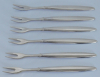 6 Cocktailspieße Piekser Bowlenpicker Bowlegabeln WMF Flair Cromargan 13cm
