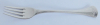 1 Menugabel Auerhahn Rose der Fayence Edelstahl 18/8 19,4cm