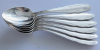 6 Mokkalöffel Espressolöffel WMF Modell 1500 Chippendale 90 versilbert 10,7cm