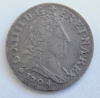Uralte original Münze 5 Sols Frankreich 1704 Silber 1,5g Ø1,8cm