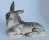 Porzellanfigur liegender Esel Goebel HX 82 F L10,5cm
