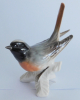 Porzellanfigur Vogel Gartenrotschwanz Goebel 38 016-10 9cm