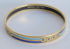 Design Armreif Michaela Frey Team blau-gold Ø6,7cm