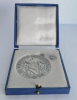 Medaille Bayerische Arbeitgeberschaft 40 Jahre treue Mitarbeit Ø 5 cm + Nadel