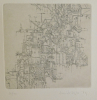 Kleine Radierung Technik Maschinen Daniel Vogler 1979 - Nr. 36/40 - 19x17,8cm