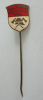 Alte Nadel Pin Freiwillige Feuerwehr Wöllstein 1862 von Fahnen Koch Coburg