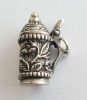 Kleiner Anhänger Krug Bierkrug Humpen Charm Charivari Tracht Silber 835 5,8g 2cm