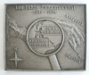 Buderus Eisenguß Relief Kunstguss 100 Jahre Panamakanal 2014 13,7x11,5cm