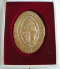 Medaille Bäckerinnung Mainz 1973 nach altem Siegel Beckerzunft Mayntz 7,5x5,3cm