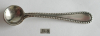 Miniaturlöffel Salzlöffel Perlrand Silber 830 4,4g 5,8cm