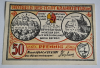 Altes Notgeld 50 Pfennig Kranichfeld Ilm 1921 Lindenwirtin-Dichter
