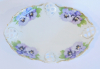 Seltene alte Schale Rosenthal Molière Viktoria Luise Stiefmütterchen 17x11,3cm
