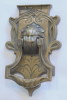 Alter Bronze Türklopfer um 1900