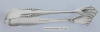 Zuckerzange Wellner 394 Laurin Röschen versilbert 10cm