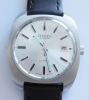 Vintage Herrenarmbanduhr Citizen Automatic 21 Jewels Datum Caliber 6001 3,5x4cm