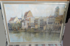 Altes Ölgemälde Wasserburg am Inn von Fred von Lübtow - KEIN Versand ! -