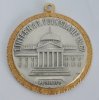 Alte Medaille Wiesbaden Kurhaus Volkslauf 1967 Andenken Silber 800 7,5g Ø2,8cm