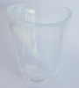 Becher Glas Kosta Boda Mine weiß Design Ulrica Hydman-Vallien 10,5cm #b