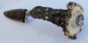 Altes Jagdmesser Nicker Trachtenmesser Rehgehörn mit Zierelement Rehkopf