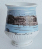Alte Andenken Tasse Gruss aus Aschach Donau Österreich 10cm