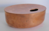 Kupfer Deckeldose Georg Jensen Denmark Design Ilse Crawford 13,5x10 H5cm