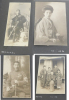 Altes Fotoalbum Japan um 1900 Familie Militär Soldat Geisha - Zeitdokument