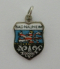 Bad Nauheim Wappen Anhänger für Bettelarmband Silber 800 Andenken