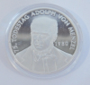 Medaille DDR versilbert Ø3,5cm 75. Todestag Adolph von Menzel 1980