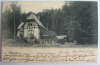 Alte PK AK Wiesbaden Försterhaus im Dambachtal Stempel Biebrich 1904 - Villingen