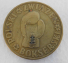 Alte Bronze Medaille Polski Zwiazek Bokserski PZB Boxkampf Rumänien Lodz 1963