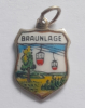 Braunlage Seilbahn Anhänger für Bettelarmband Silber 800 Andenken